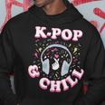 K-Pop Corea Del Sud Corean Asiatico Kpop Felpa con cappuccio Regalos divertidos