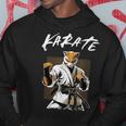 Karateka Karate Fox Kapuzenpullover Lustige Geschenke