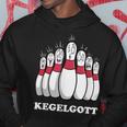 Kegelgott Kapuzenpullover Lustige Geschenke