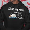 Komme Was Wolle Ich Schaf Heut Nix Mäh S Kapuzenpullover Lustige Geschenke