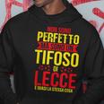 Lecce Idea Regalo Tifoso Leccese Football Calcio Felpa con cappuccio Regalos divertidos