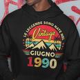 Leggenda Da Giugno 1990 34 Compleanno Regali Donna Uomo Felpa con cappuccio Regalos divertidos