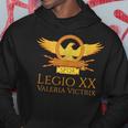Legio Xxaleriaictrix Ancient Rome Legion Aquila Spqr Felpa con cappuccio Regalos divertidos