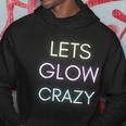 Let's Glow Crazy Glow Regalo Per Feste Felpa con cappuccio Regalos divertidos