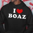 I Love Boaz I Heart Boaz Hoodie Personalized Gifts