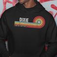 I Love Dixie Personalizzato Retro Tramonto Nome Felpa con cappuccio Regalos divertidos