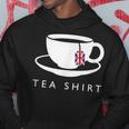 I Love English Tea Uk Flag Fun Novelty Souvenir Memorabilia Hoodie Unique Gifts