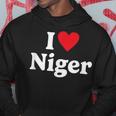 I Love Niger Kapuzenpullover Lustige Geschenke