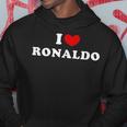 I Love Ronaldo I Love Ronaldo Kapuzenpullover Lustige Geschenke