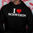 I Love Schwerin Kapuzenpullover Lustige Geschenke