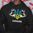 L'ucraina È Potere Emblema Dell'ucraina Trident Felpa con cappuccio Regalos divertidos