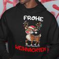 Lustige Rentier Frohe Christmas Kapuzenpullover Lustige Geschenke