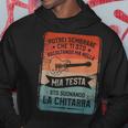 Ma Nella Mia Testa Sto Suonando La Chitarra Chitarrista Felpa con cappuccio Regalos divertidos