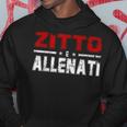 Magliette Uomo Donna Zitto E Allenati Coach Palestra Fitness Felpa con cappuccio Regalos divertidos