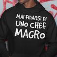 Magliette Uomo Scritte Divertenti Ed Ironiche Chef Magro Felpa con cappuccio Regalos divertidos