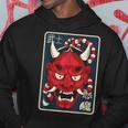 Máscara Hannya Máscara De Demonio Femenina Japonesa Cultura De Tokio Sudadera Regalos divertidos