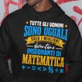 Matematica Insegnante Di Matematica Divertente Matematico Felpa con cappuccio Regalos divertidos