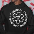 Medicina Subacquea E Iperbarica Medico Infermiera Medico Felpa con cappuccio Regalos divertidos