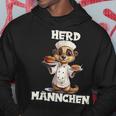 Meerkat Cooking Chef's Hat Man Herdmännchen Kapuzenpullover Lustige Geschenke