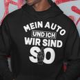 Mein Auto Und Ich Wir Sind So Tuning Turbo Kapuzenpullover Lustige Geschenke