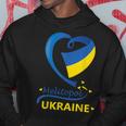 Melitopol Ucraina Bandiera Nazionale Cuore Emblema Crest Felpa con cappuccio Regalos divertidos