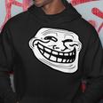 Meme Internet Troll Face Felpa con cappuccio Regalos divertidos