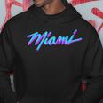 Miami -Aperwave Synthwave Anni '80 Stile Retro Felpa con cappuccio Regalos divertidos
