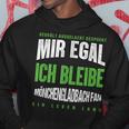 Mir Egal Ich Bleibe Mönchengladbach Fan Football Fan Kapuzenpullover Lustige Geschenke