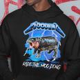 Moo Deng Hippo Ride The Moo Deng Hoodie Unique Gifts