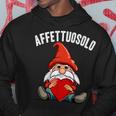 Nano Affettuosolo Divertente Elfo Di Natale Con Cuore Felpa con cappuccio Regalos divertidos