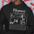 Nerd Fibonacci Citazione Golden Spiral Algebra Matematica Insegnante Felpa con cappuccio Regalos divertidos