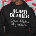 Nicht Geduldsfaden Auser Betrieb Kapuzenpullover Lustige Geschenke