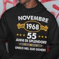 Novembre 55 Novembre 1968 55 Anni Compleanno Uomo 1968 Felpa con cappuccio Regalos divertidos