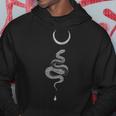 Occulto Gothic Moon Snake Grunge Satan Devil Witch Punk Felpa con cappuccio Regalos divertidos