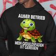 Ohne Betrieb Schildkrötle Kapuzenpullover Lustige Geschenke