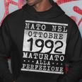 Ottobre 1992Intage Maglia 32 Compleanno Anni Uomo Donna Felpa con cappuccio Regalos divertidos