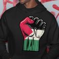 Palestine Flag Fist Palestine Flag Kapuzenpullover Lustige Geschenke