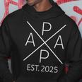 Papa Est 2025 Padre Para Ser 2025 Orgulloso Papa 2025 Sudadera Regalos divertidos
