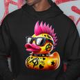 Pato Punk Pato Punk Rockero Divertido Amante De Los Animales Sudadera Regalos divertidos