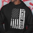 Patriotic Senior 2025 Usa Flag Vintage Senior Class Of 2025 Hoodie Unique Gifts