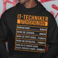 Pc Techniker Stundenlohn It Techniker Kapuzenpullover Lustige Geschenke