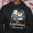 Penguin Official Sleep Ich Watschel Jetzt Ins Bett Kapuzenpullover Lustige Geschenke