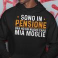 Pensionamento Uomini Sono In Pensione Ora Pensionato Felpa con cappuccio Regalos divertidos