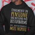 Pensionato Pensionata Pensionamento Divertente 2024 Pensione Felpa con cappuccio Regalos divertidos