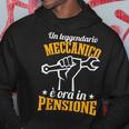 Pensionato Un Leggendario Meccanico È Ora In Pensione Felpa con cappuccio Regalos divertidos