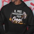 Pesca Pescatore Il Mio Programma Per Oggi Felpa con cappuccio Regalos divertidos