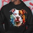 Pitbull Staffy American Staffordshire Terrier Amstaff Cane Felpa con cappuccio Regalos divertidos