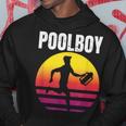 Poolboy Bademeister Lifeguard Swimming Pool Indoor Pool Kapuzenpullover Lustige Geschenke