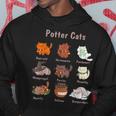 Potter Cats For Cat Lovers Kapuzenpullover Lustige Geschenke