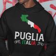 Puglia Italia Puglia Souvenir Puglia Silhouette Felpa con cappuccio Regalos divertidos